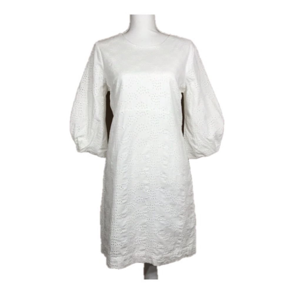 NEW With Tags Gap White Eyelet Dress Size 8
